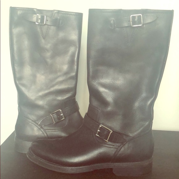 burberry biker boots